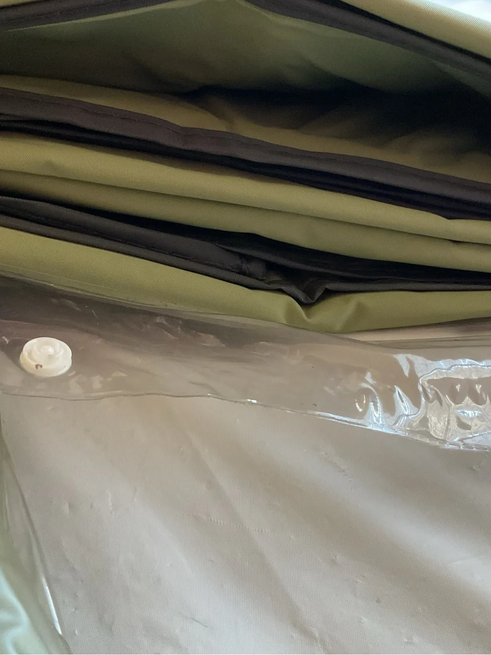 RH Restoration Hardware Large Lounge Chair Cover Set Of 2 Green- New Package